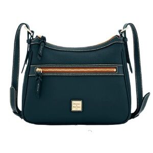 Authentic Dooney & Bourke Pebble Grain Piper in Black - NWOT - MSRP $348